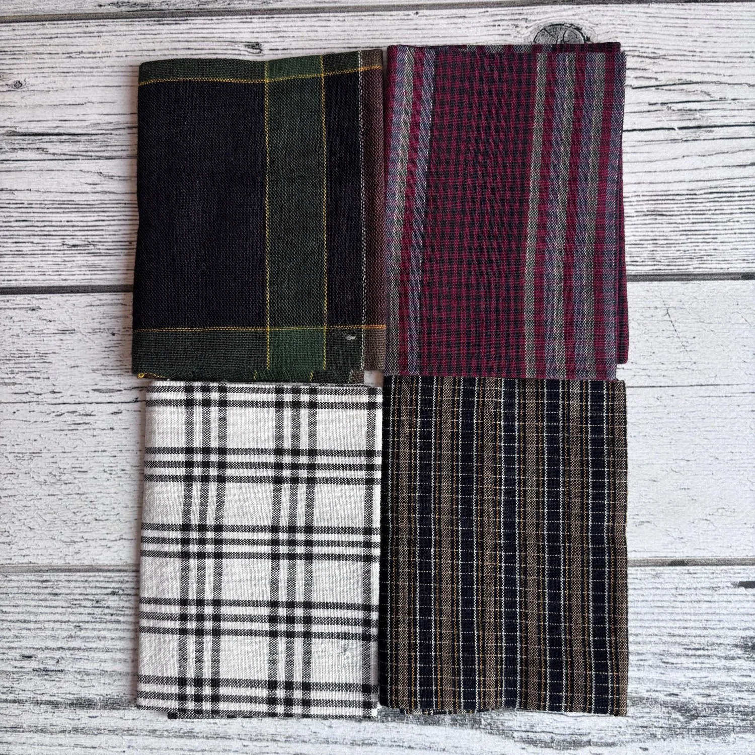 NEW Vintage Japanese textiles pack - small kasuri, large or colour
